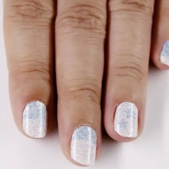 *Retired* Color Street: Mermaid for This (petite) | Scales White Blue Glitter - Picture 9 of 13